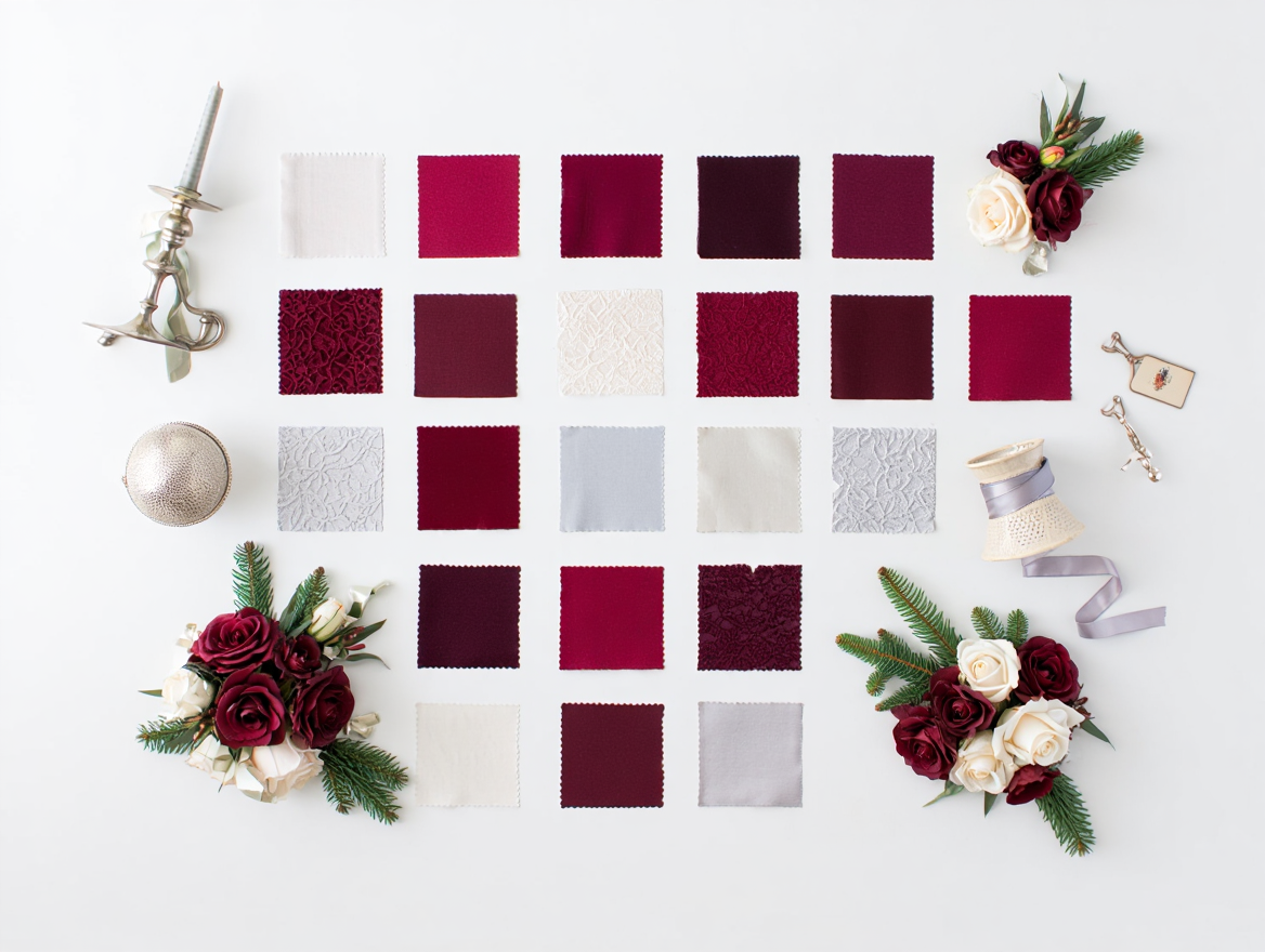 Kış Düğünü Renk Paleti