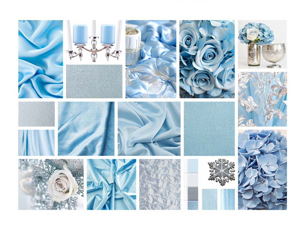 Kış Düğünü Renk Paleti