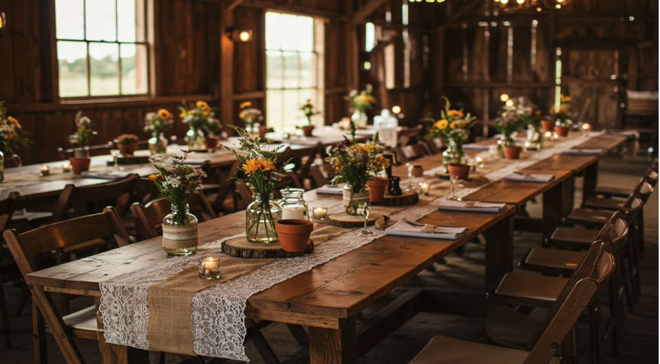 Rustik Düğün Teması