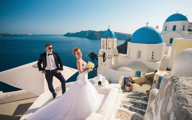 Santorini Düğünü